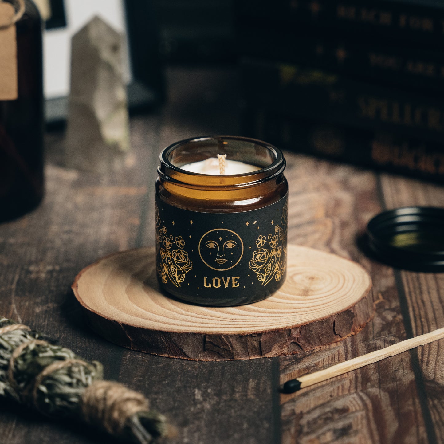 Love Affirmation Ritual Candle