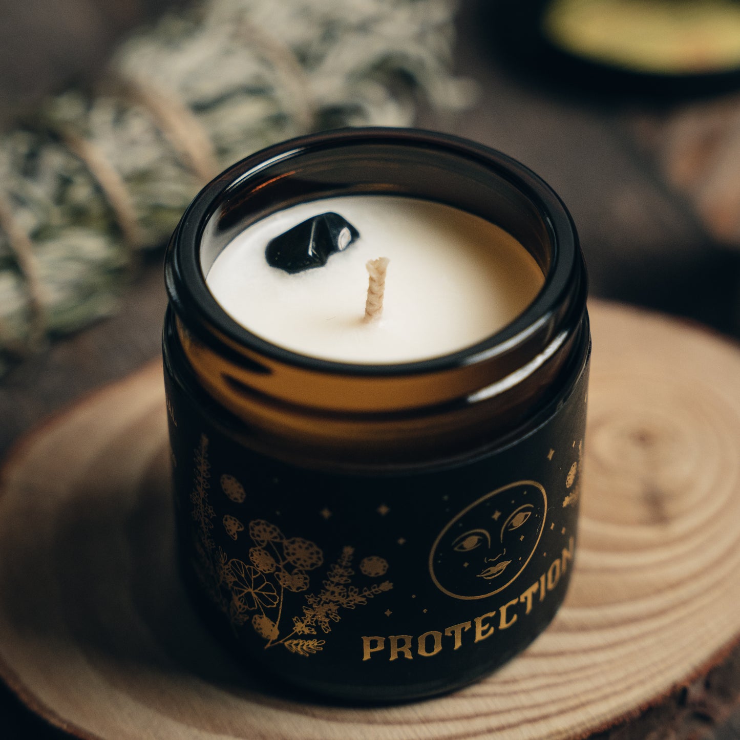 Protection Affirmation Ritual Candle