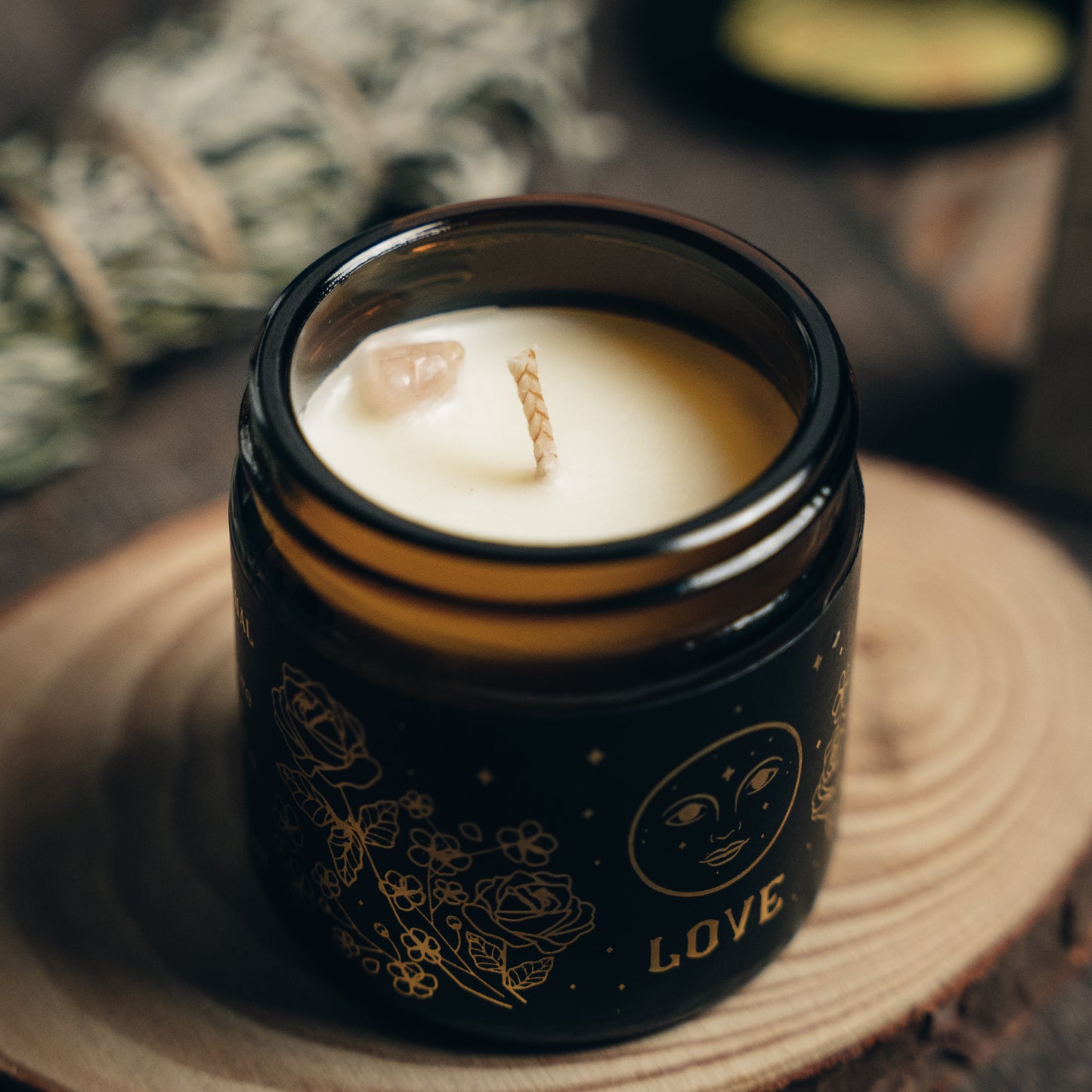 Love Affirmation Ritual Candle