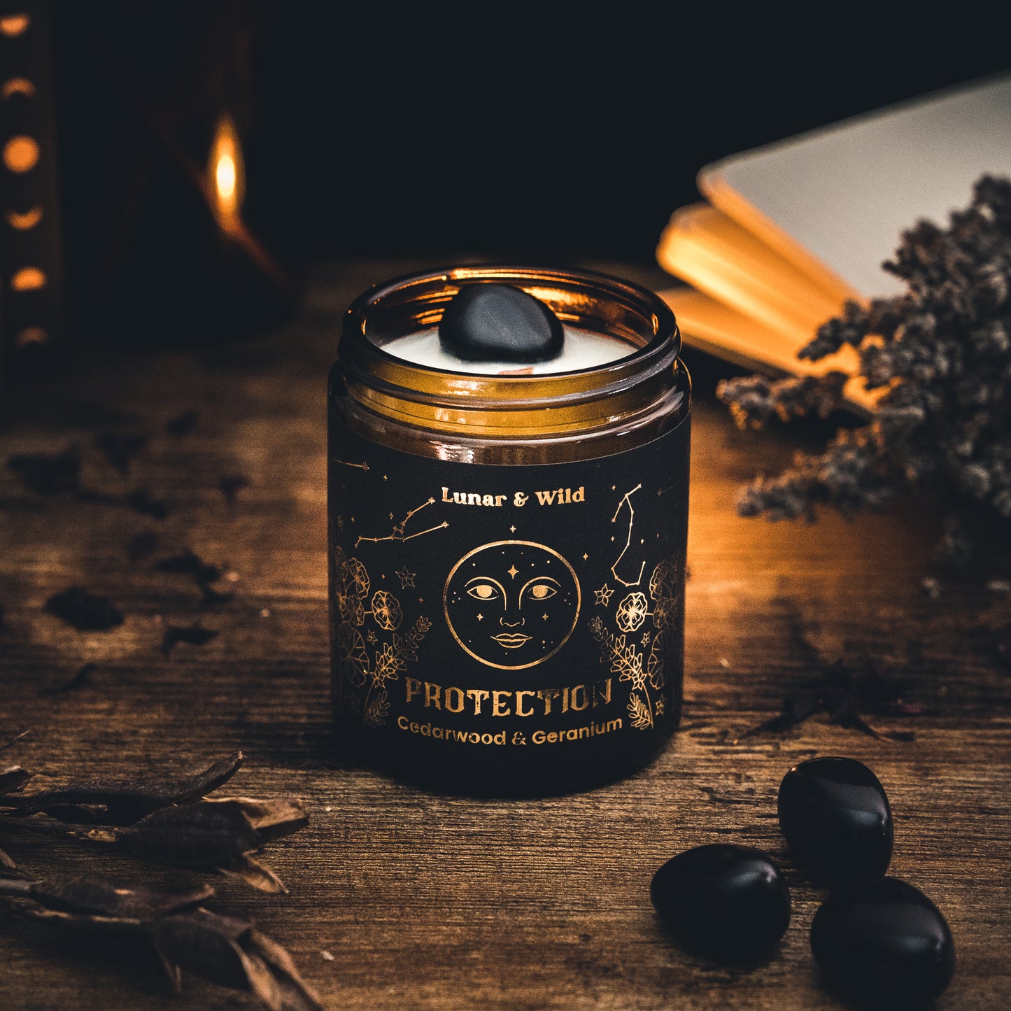 Protection Affirmation Ritual Candle