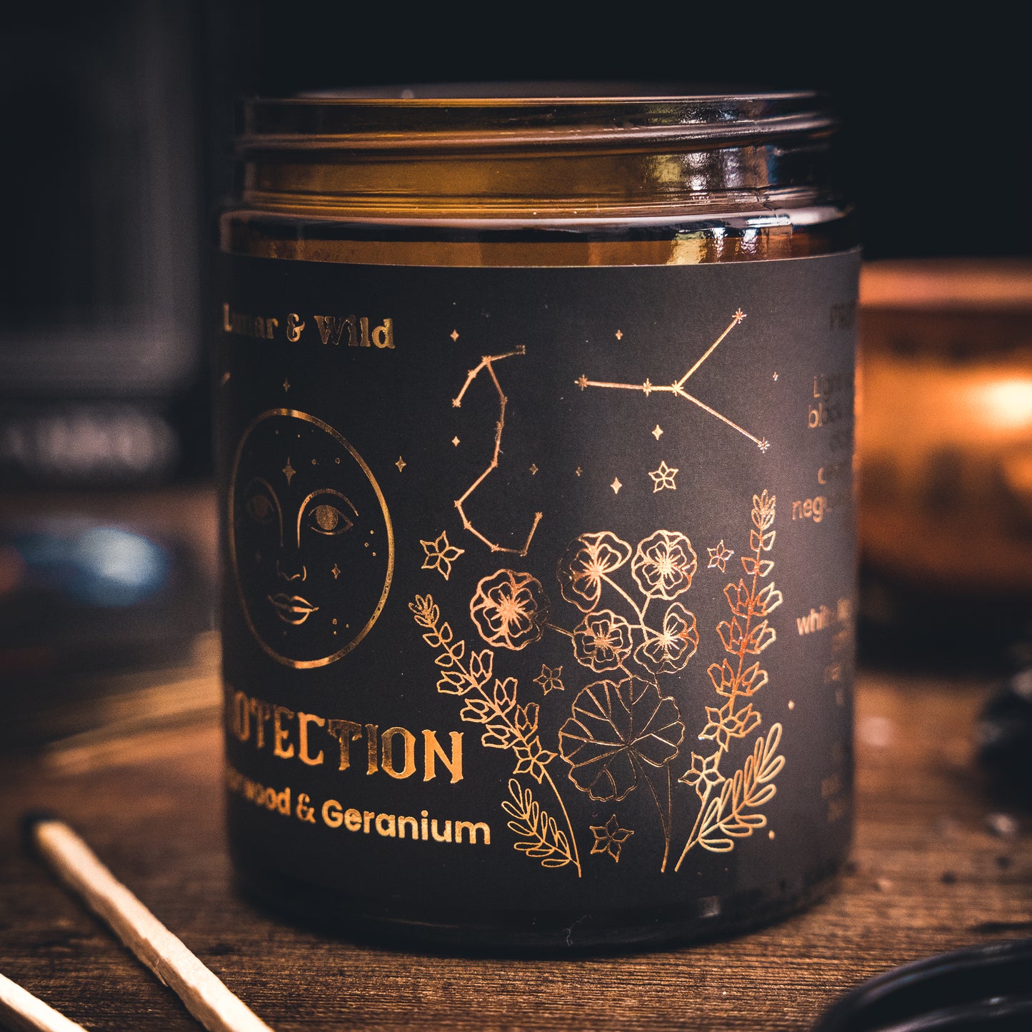 Protection Affirmation Ritual Candle