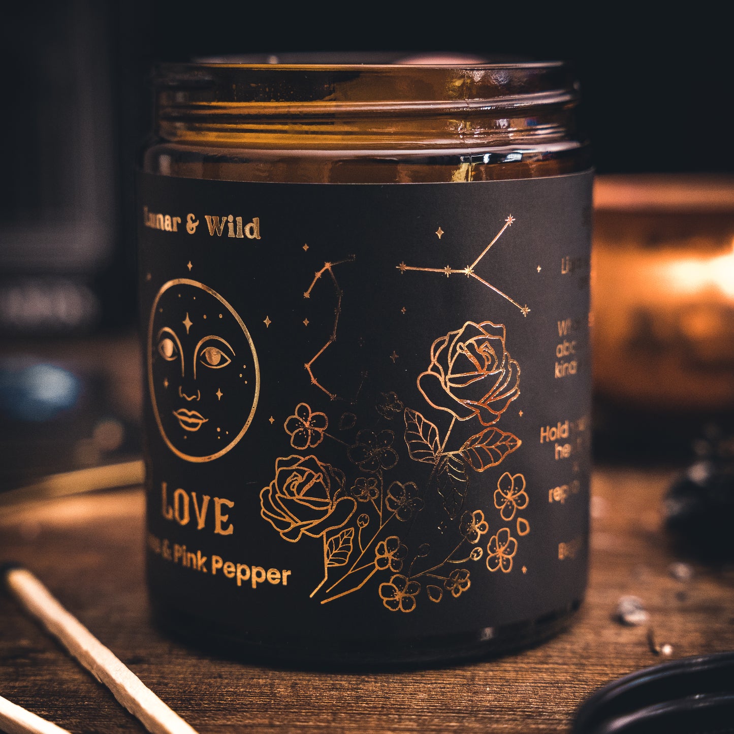 Love Affirmation Ritual Candle