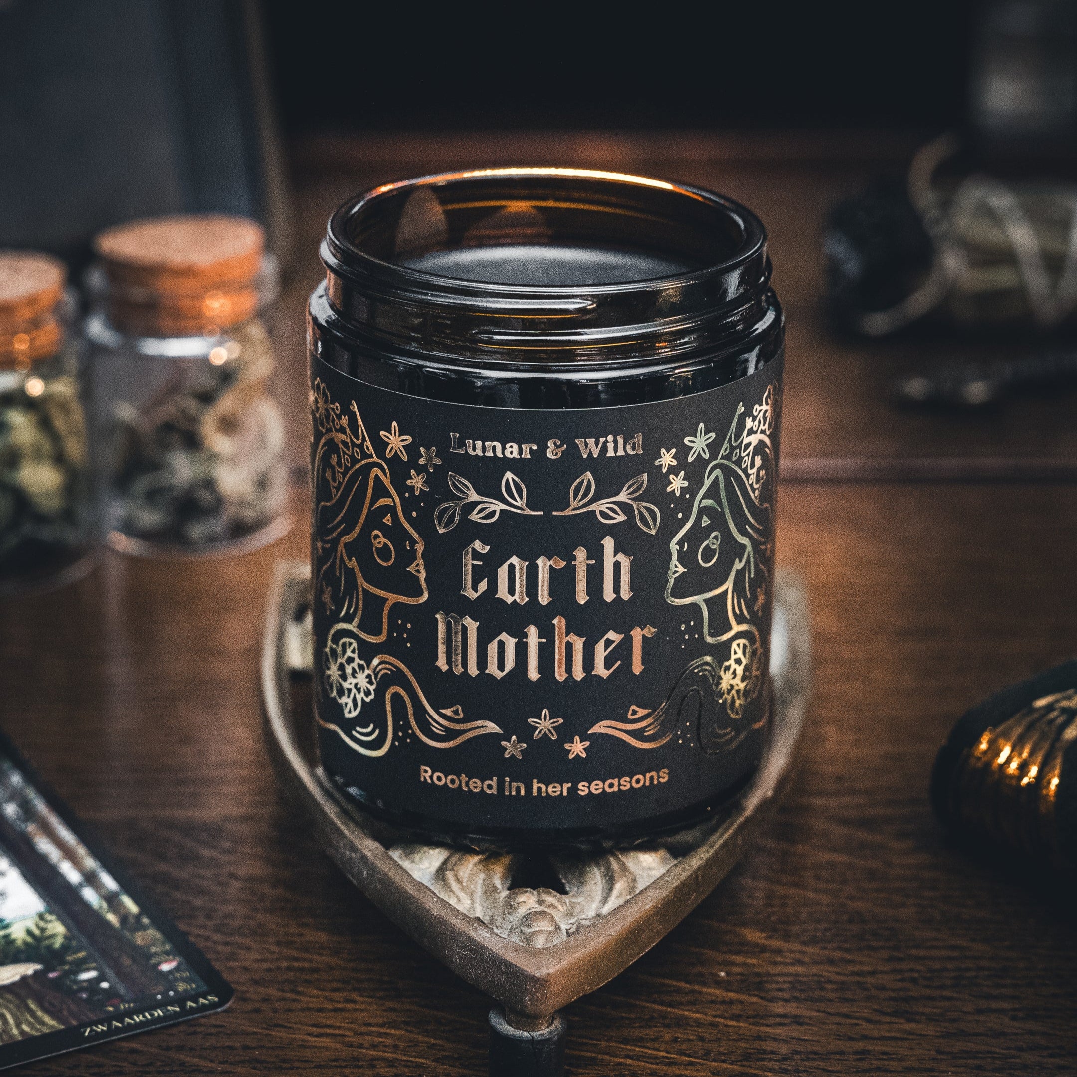 Earth Mother Ritual Candle - Spring Awakening – Lunar & Wild