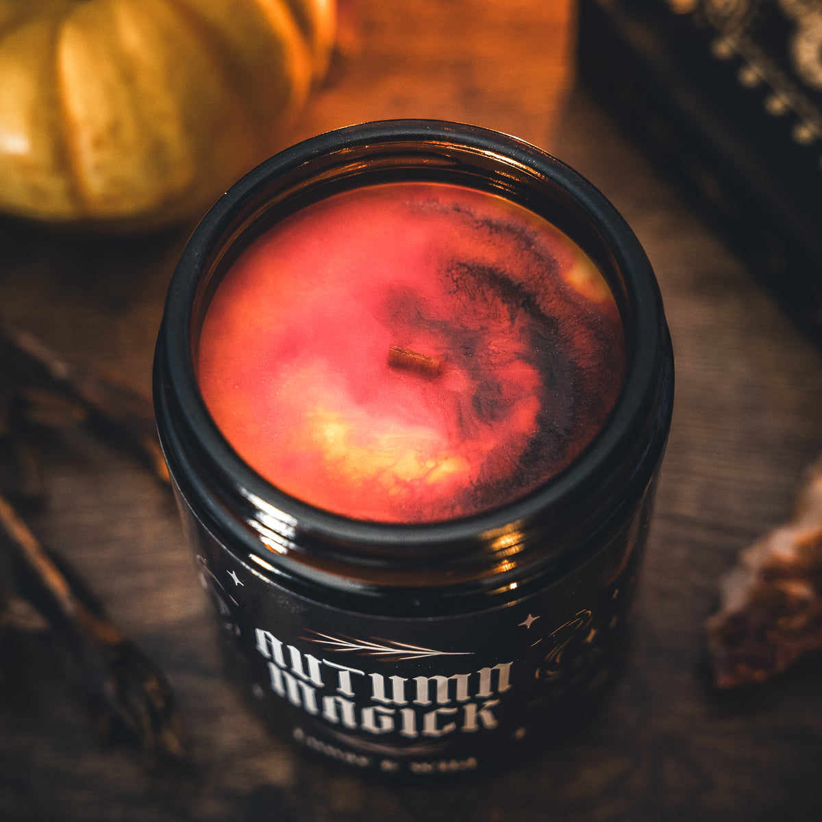 Autumn Magick Candle - Sweet Orange, Cinnamon & Clove
