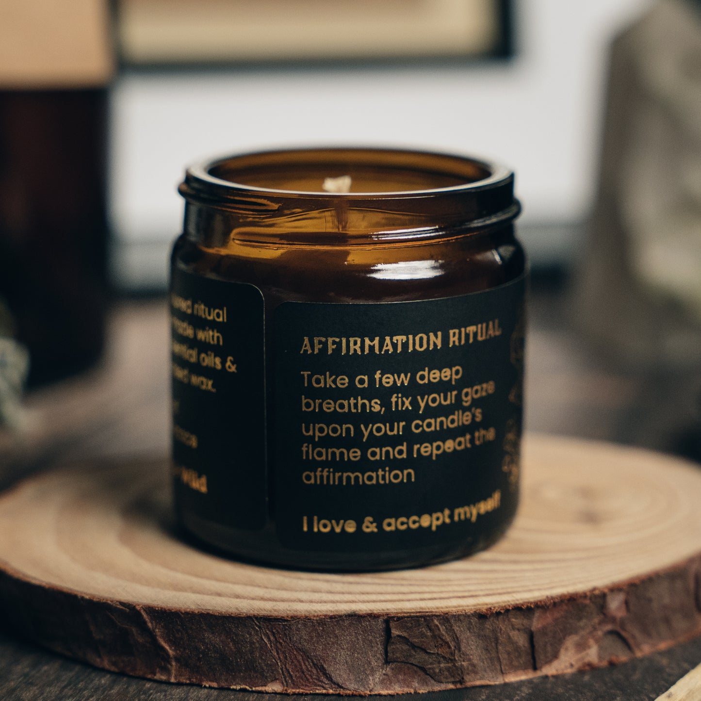 Love Mini Affirmation Ritual Candle