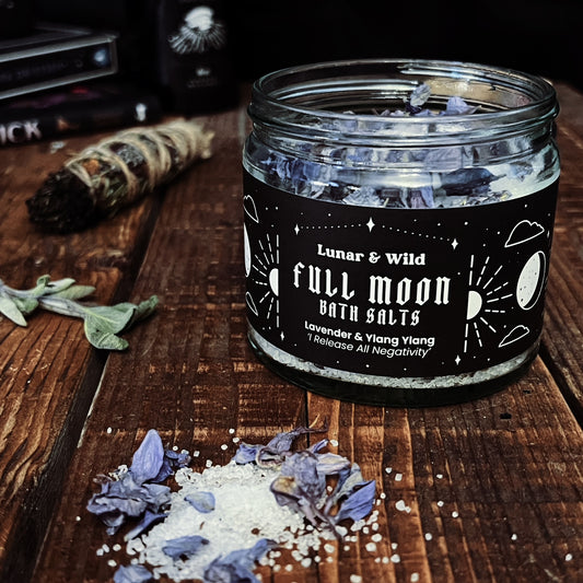 Full Moon Bath Salts - Lavender & Ylang Ylang