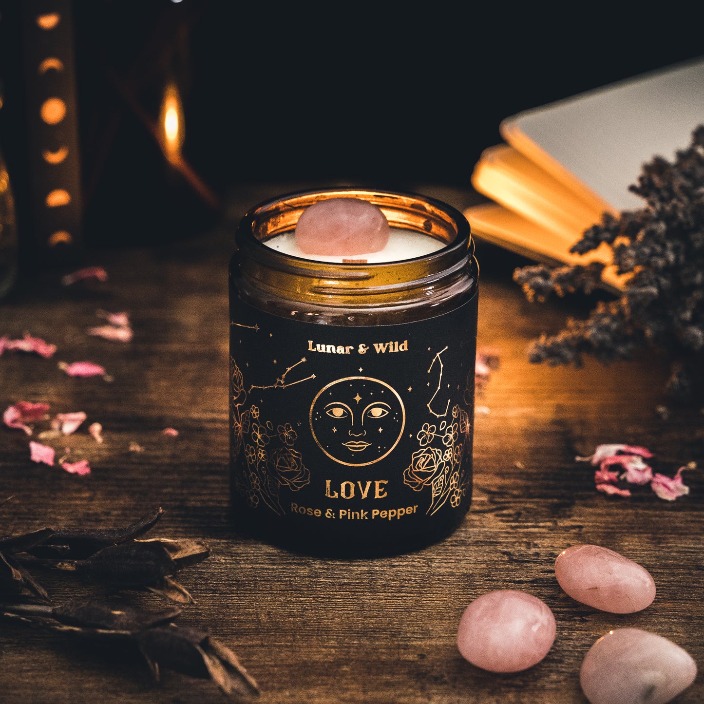 Love Affirmation Ritual Candle