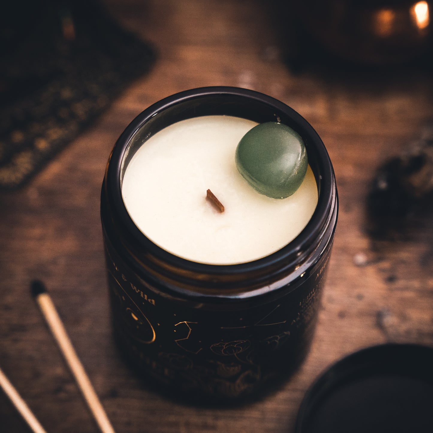 Abundance Affirmation Ritual Candle